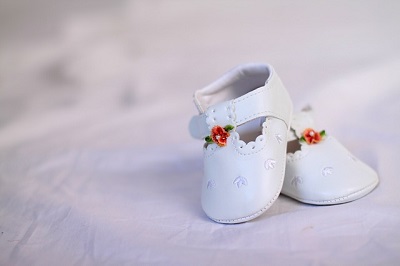 赤ちゃんの靴はかわいい